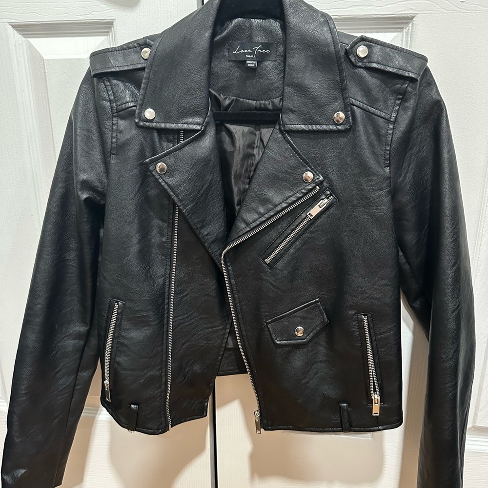 Leather jacket